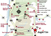 Angel Fire Maps: Enchanted Circle